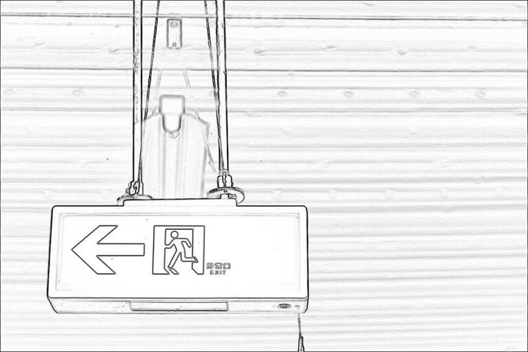 非常口の光の先 - HLHS0013